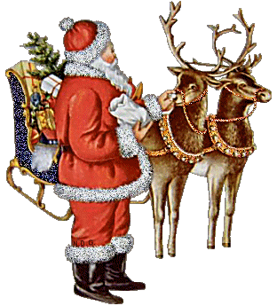 Père Noël pour les enfants 🦌🎅 départ du Papa Noël et les rennes