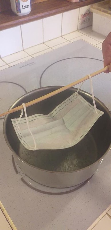 (¬▂¬) Astuce:  DESINFECTION RAPIDE ET EFFICACE DES MASQUES