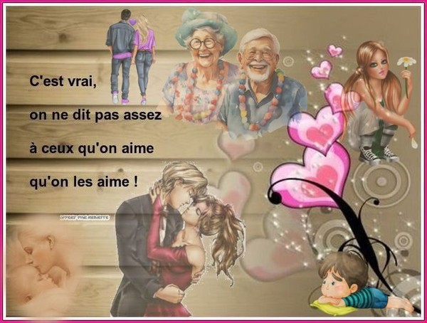❤️ KDO AMITIE :Dites aux gens qu'on aime ....