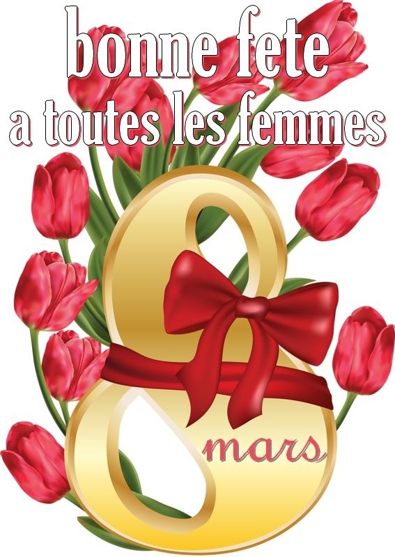 message aux femmes pour le 8 mars