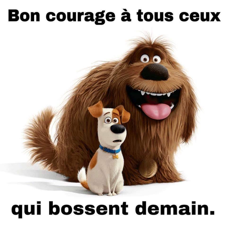 · ♥♫♥☼♥ BON COURAGE POUR DEMAIN